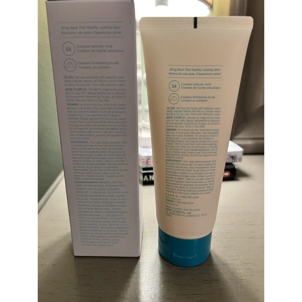Avon Skin So Soft Foaming Cleanser For Acne Prone Skin 5 fl oz NIB, Exfoliating